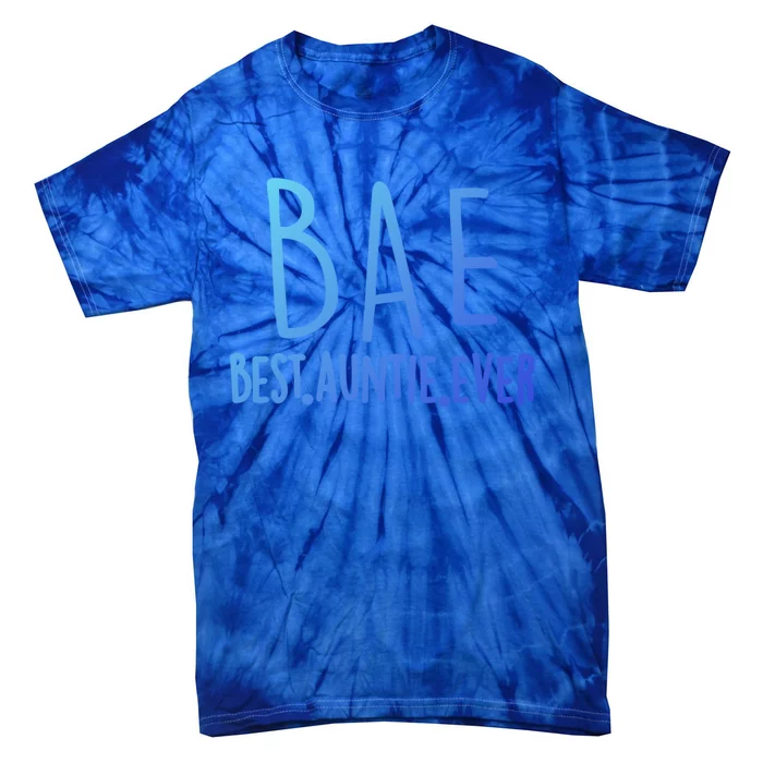 Cool Best Auntie Ever Bae Funny Gift Jumper Tie-Dye T-Shirt