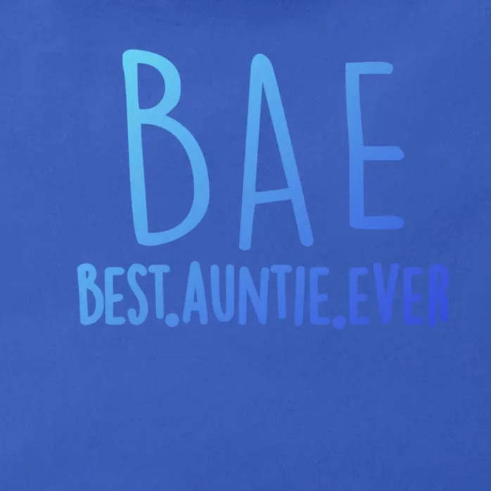 Cool Best Auntie Ever Bae Funny Gift Jumper Zip Tote Bag