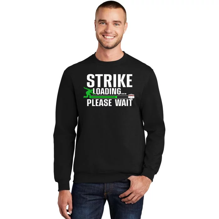 Cool Bowling Art Bowler Bowling Player Gift Sweatshirt