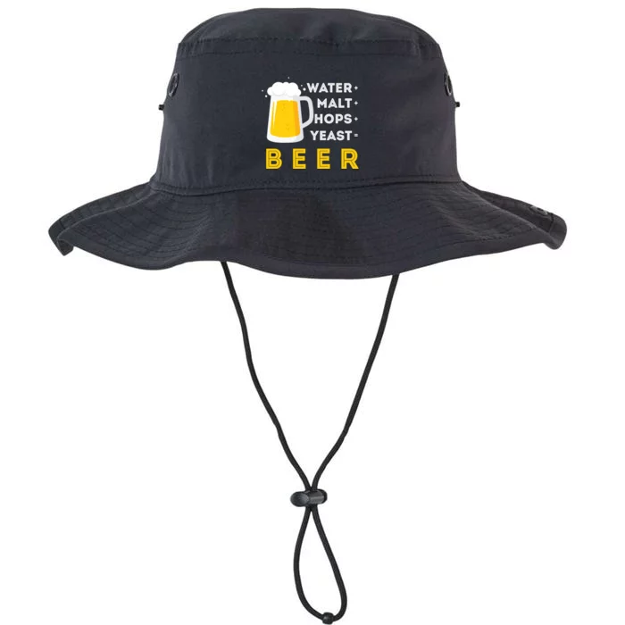 Craft Beer And Homebrewing Or Water Malt Hops Yeast Beer Gift Legacy Cool Fit Booney Bucket Hat