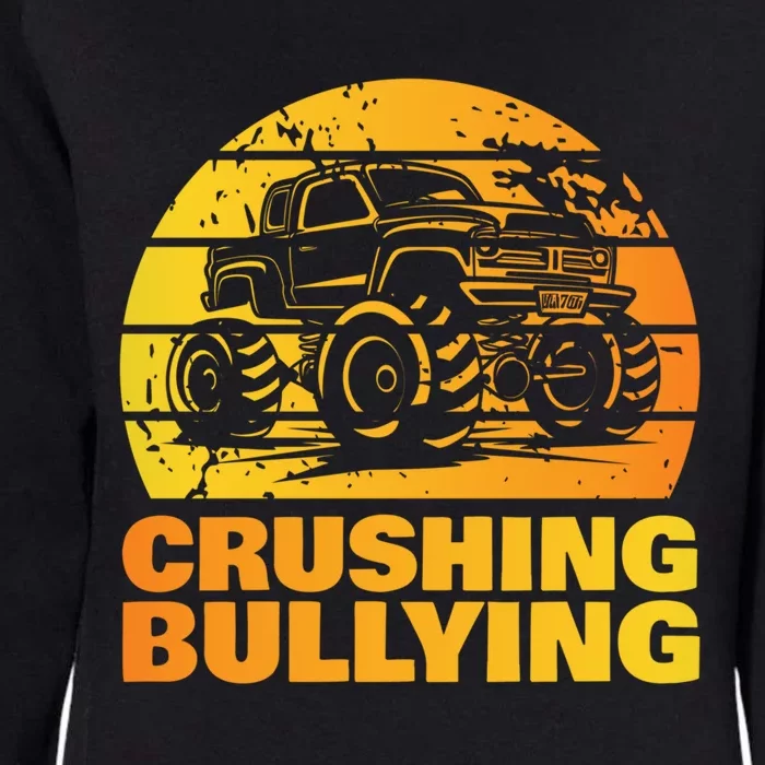 Crushing Bullying Anti Bullying Awareness Month Womens California Wash Sweatshirt