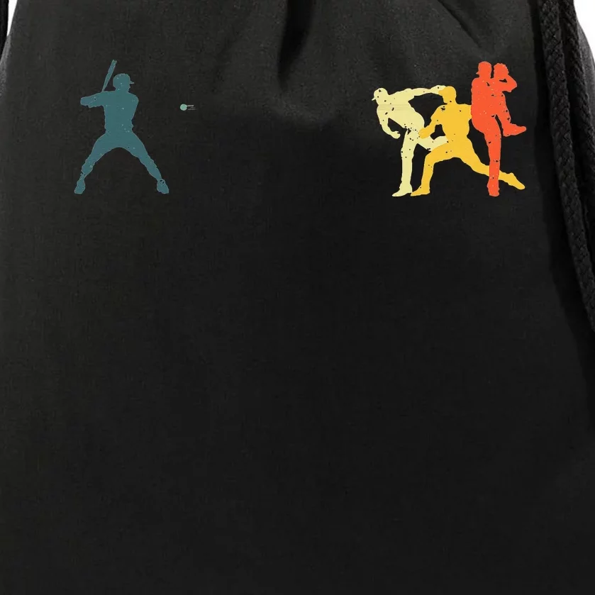 Cool Baseball Art For Baseball Player Sport Lovers Drawstring Bag