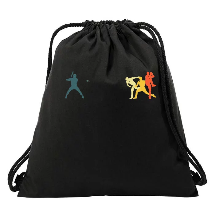 Cool Baseball Art For Baseball Player Sport Lovers Drawstring Bag