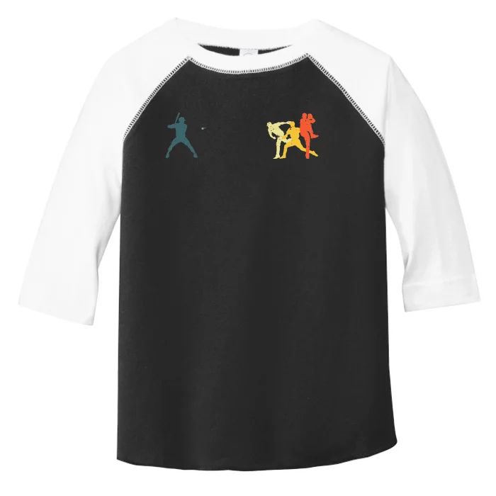 Cool Baseball Art For Baseball Player Sport Lovers Toddler Fine Jersey T-Shirt