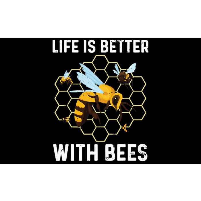 Cute Bee Art Beekeeping Honey Bumble Bee Lover Bumper Sticker