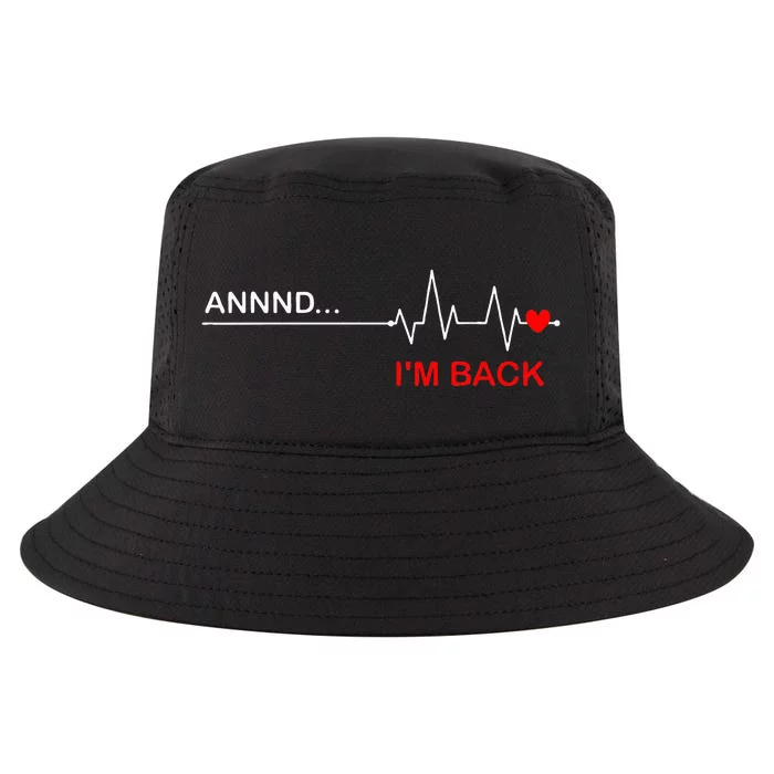 Coronary Bypass Artery Open Heart Diseases Surgery Heartbeat Cool Comfort Performance Bucket Hat