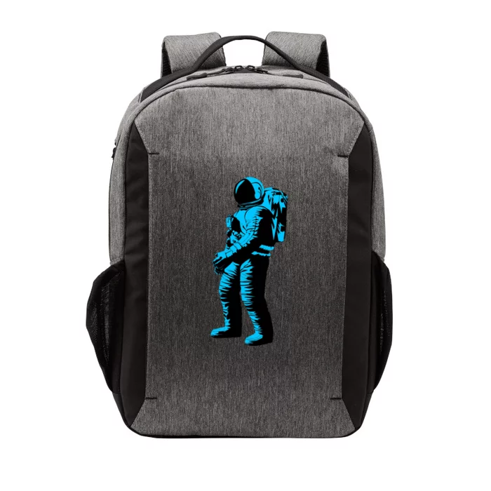 Cool Blue Astronaut Vector Backpack