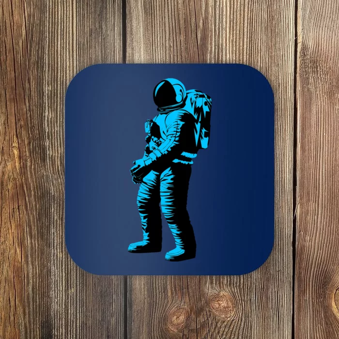 Cool Blue Astronaut Coaster