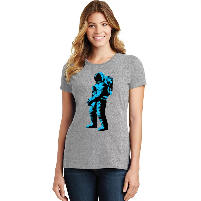 Cool Blue Astronaut Women's T-Shirt