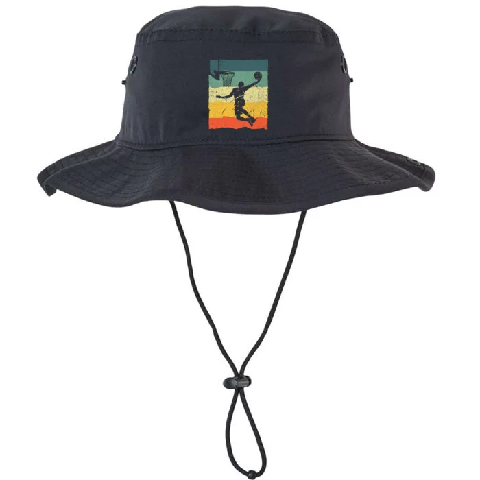 Cool Basketball Art For Men Women Vintage Basketball Player Legacy Cool Fit Booney Bucket Hat