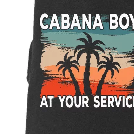 Cabana Boy at your service Pool Doggie 3-End Fleece Hoodie