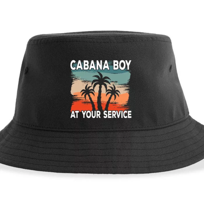 Cabana Boy at your service Pool Sustainable Bucket Hat