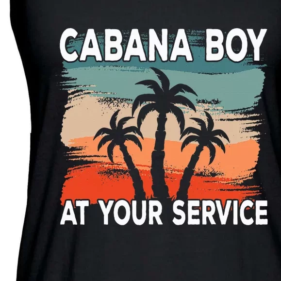 Cabana Boy at your service Pool Ladies Essential Flowy Tank