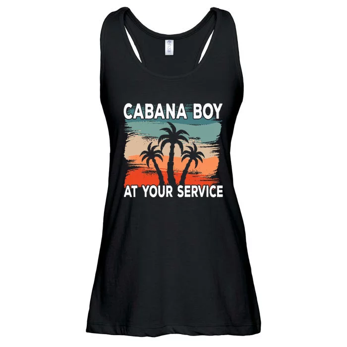 Cabana Boy at your service Pool Ladies Essential Flowy Tank