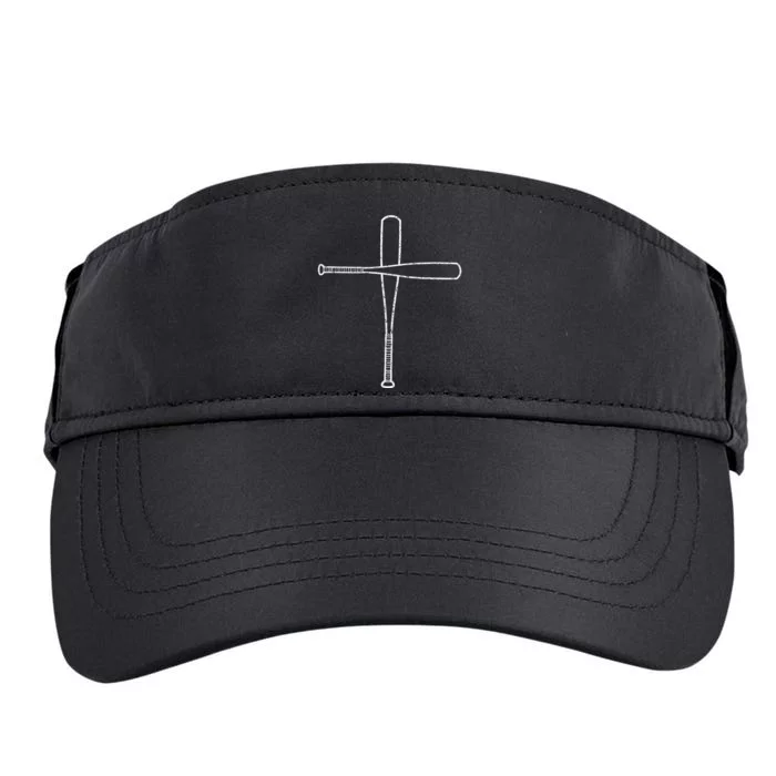 Cross Baseball Bats Christian Faith Sports Coach Pitcher Adult Drive Performance Visor