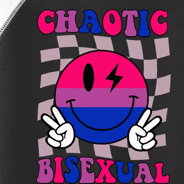 Chaotic Bisexual Bi Lgbt Bisexual Pride Toddler Fine Jersey T-Shirt