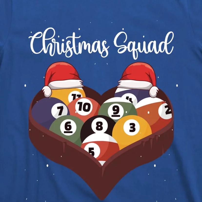 Christmas Billiard Ball Pool Player Christmas Billiards Gift T-Shirt