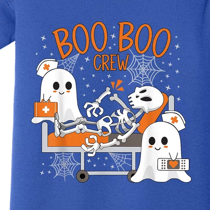 Cool Boo Boo Crew Ghost Doctor Paramedic Nurse Halloween Gift Baby Bodysuit