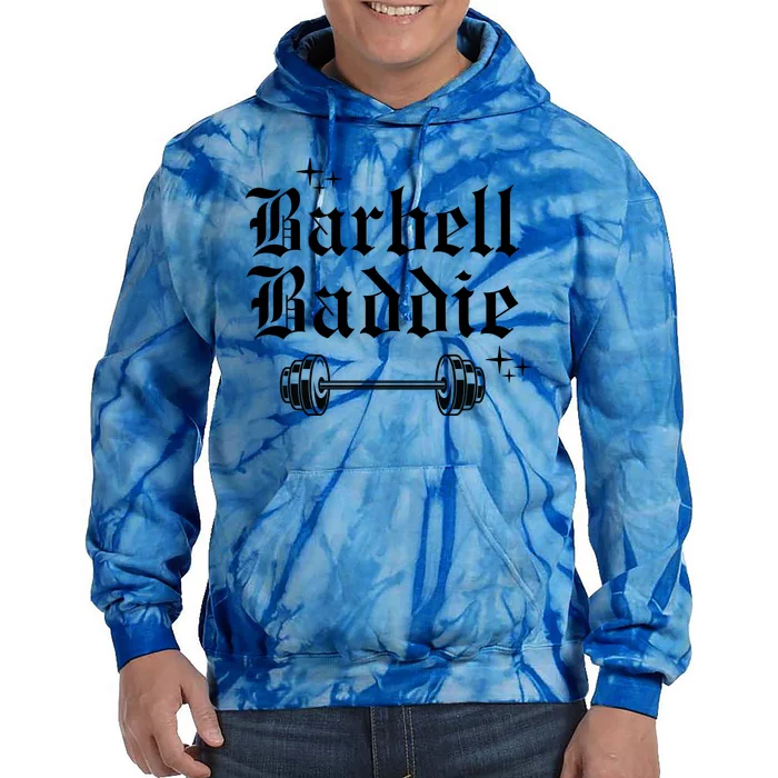 Cool Barbel Baddie Tie Dye Hoodie