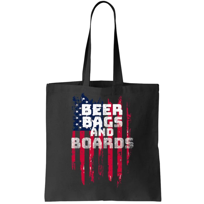 Cornhole Beer Bags And Boards Tote Bag