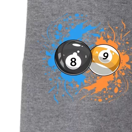 Cool Billiard Balls For 8 Ball And 9ball Player Cool Gift Doggie 3-End Fleece Hoodie