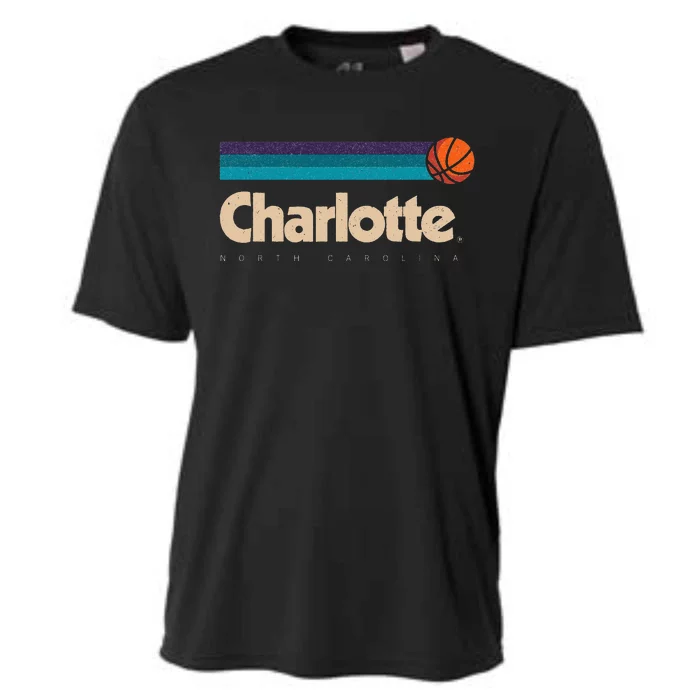 Charlotte Basketball BBall City North Carolina Charlotte Cooling Performance Crew T-Shirt