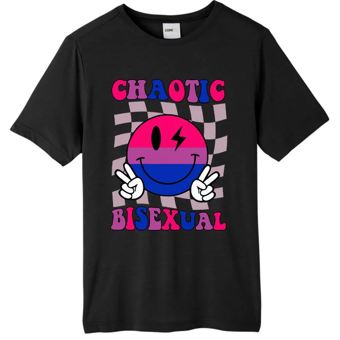 Chaotic Bisexual Bi Lgbt Bisexual Pride ChromaSoft Performance T-Shirt