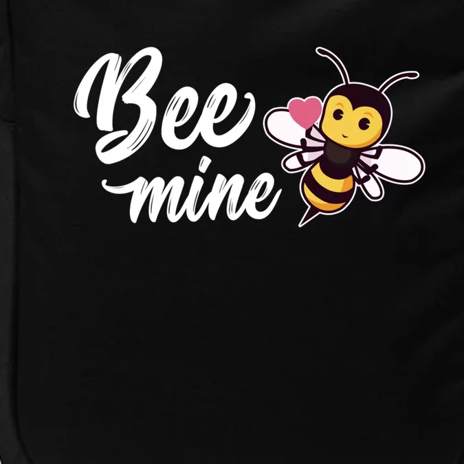 Cute Bee Beekeeper Valentines Day Be Mine Gift Impact Tech Backpack