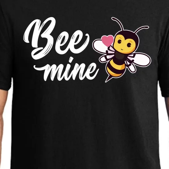 Cute Bee Beekeeper Valentines Day Be Mine Gift Pajama Set