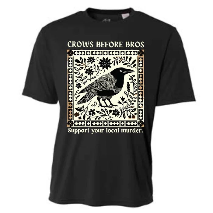 Crows Before Bros Cooling Performance Crew T-Shirt