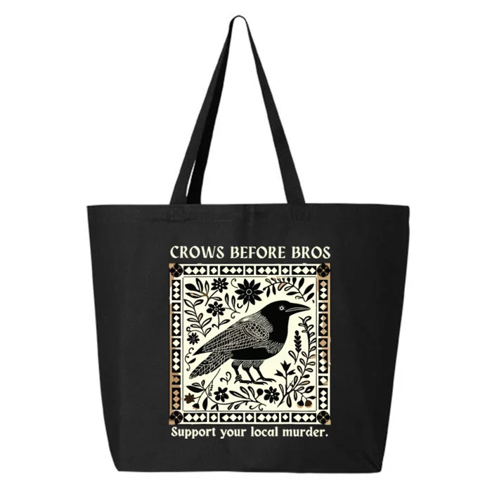 Crows Before Bros 25L Jumbo Tote