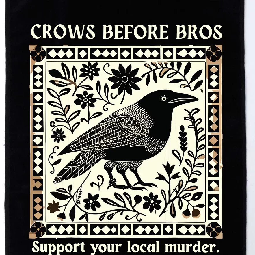 Crows Before Bros Platinum Collection Golf Towel