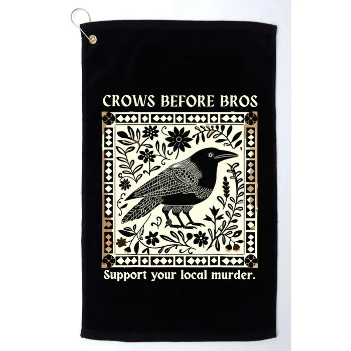 Crows Before Bros Platinum Collection Golf Towel