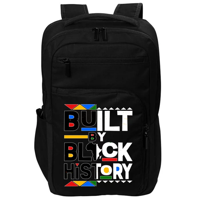 Cool Built By Black History Impact Tech Backpack