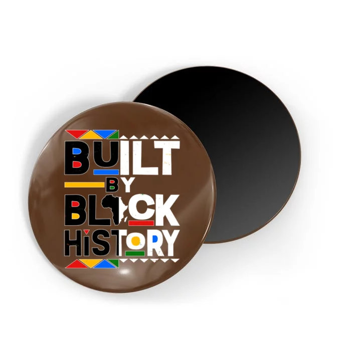 Cool Built By Black History Magnet