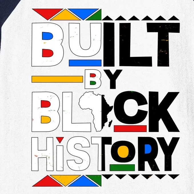 Cool Built By Black History Baseball Sleeve Shirt