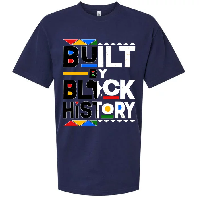 Cool Built By Black History Sueded Cloud Jersey T-Shirt