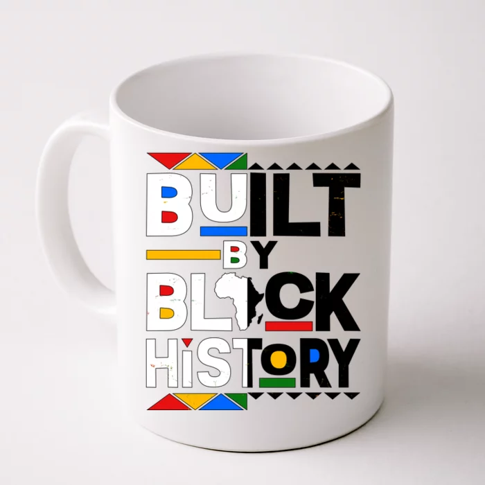 Cool Built By Black History Front & Back Coffee Mug