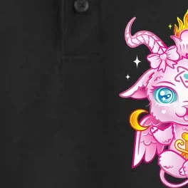 Cute Baby Baphomet Pastel Goth Kawaii Demon Dry Zone Grid Performance Polo