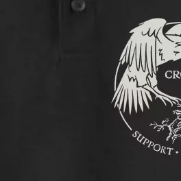 Crows Before Bros Support Your Local Murrder Dry Zone Grid Performance Polo