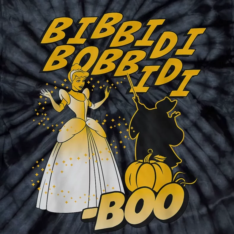 Cinderella Bibbidi Bobbidi Boo Halloween Tie-Dye T-Shirt