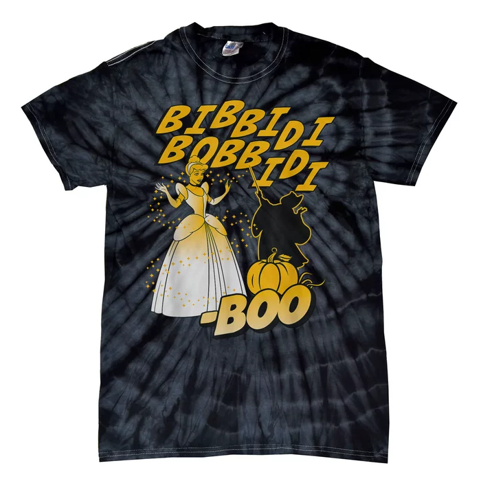 Cinderella Bibbidi Bobbidi Boo Halloween Tie-Dye T-Shirt