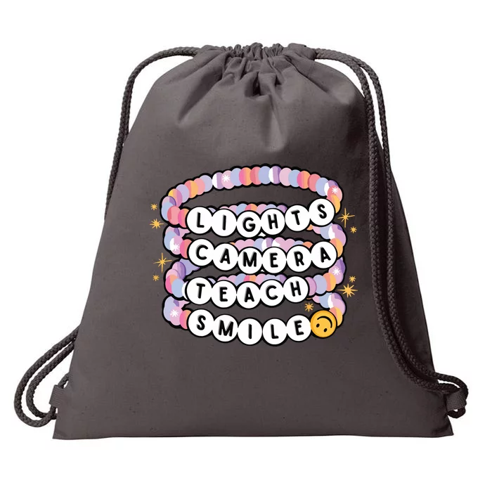 Charm Bracelet Back To School Drawstring Bag