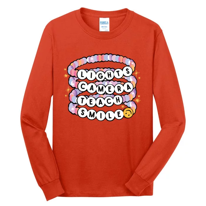 Charm Bracelet Back To School Tall Long Sleeve T-Shirt