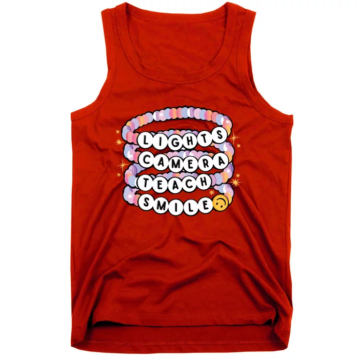 Charm Bracelet Back To School Tank Top