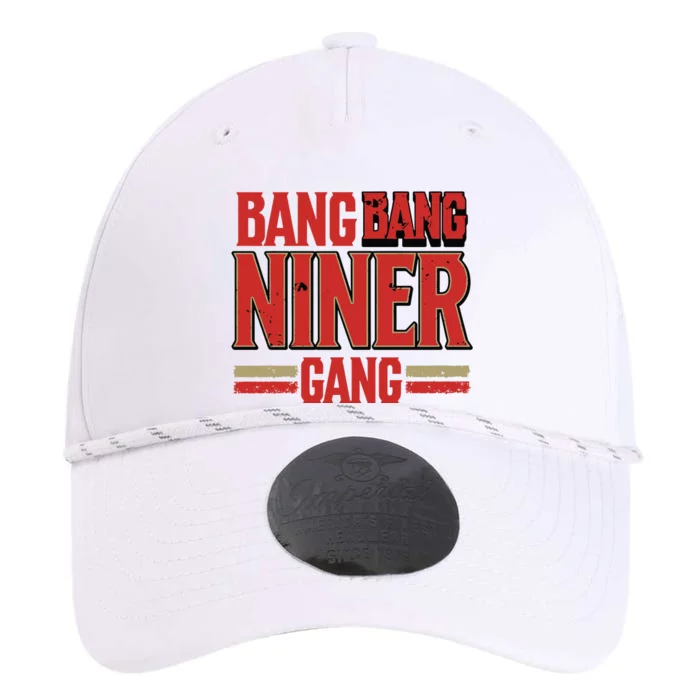 Cool Bang Bang Niner Gang Distress Football Performance The Dyno Cap