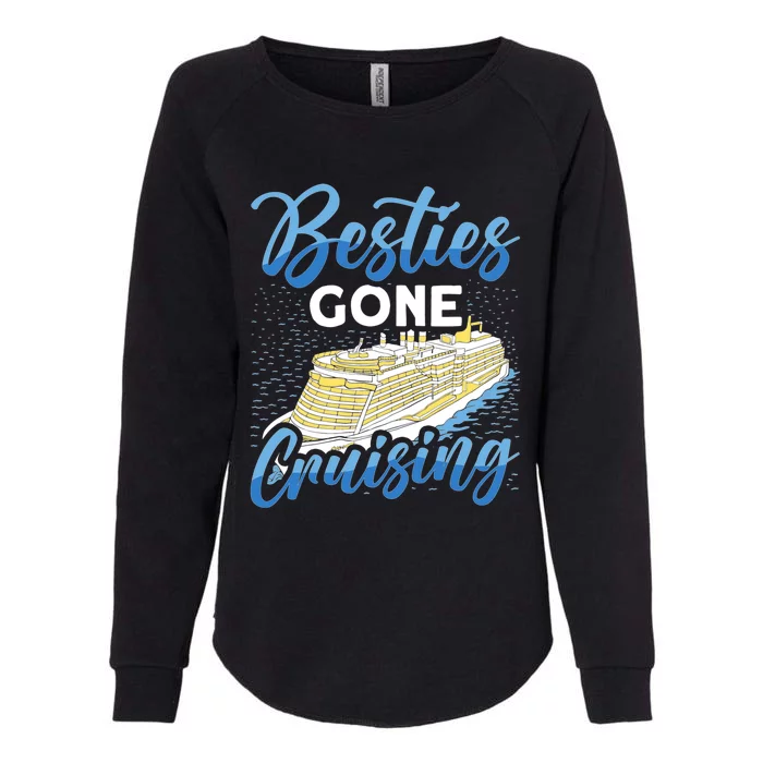 Cruising Boat Besties gone cruising Cruise Womens California Wash Sweatshirt