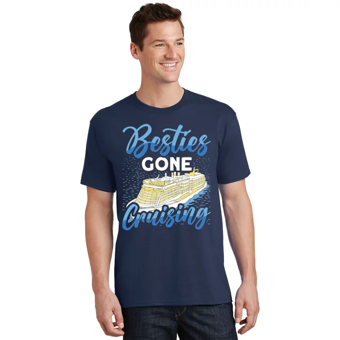 Cruising Boat Besties gone cruising Cruise T-Shirt