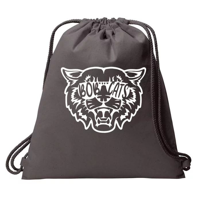 Cool Bobcat Bobcats Sunglasses Animal Lover Drawstring Bag