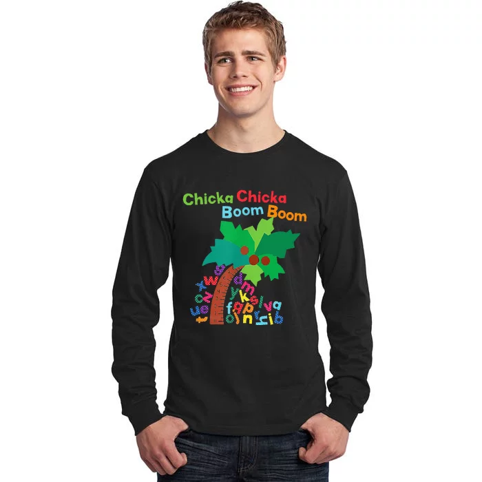 Chicka Boom Boom IM Glad To See You 1st Day Of School Tall Long Sleeve T-Shirt